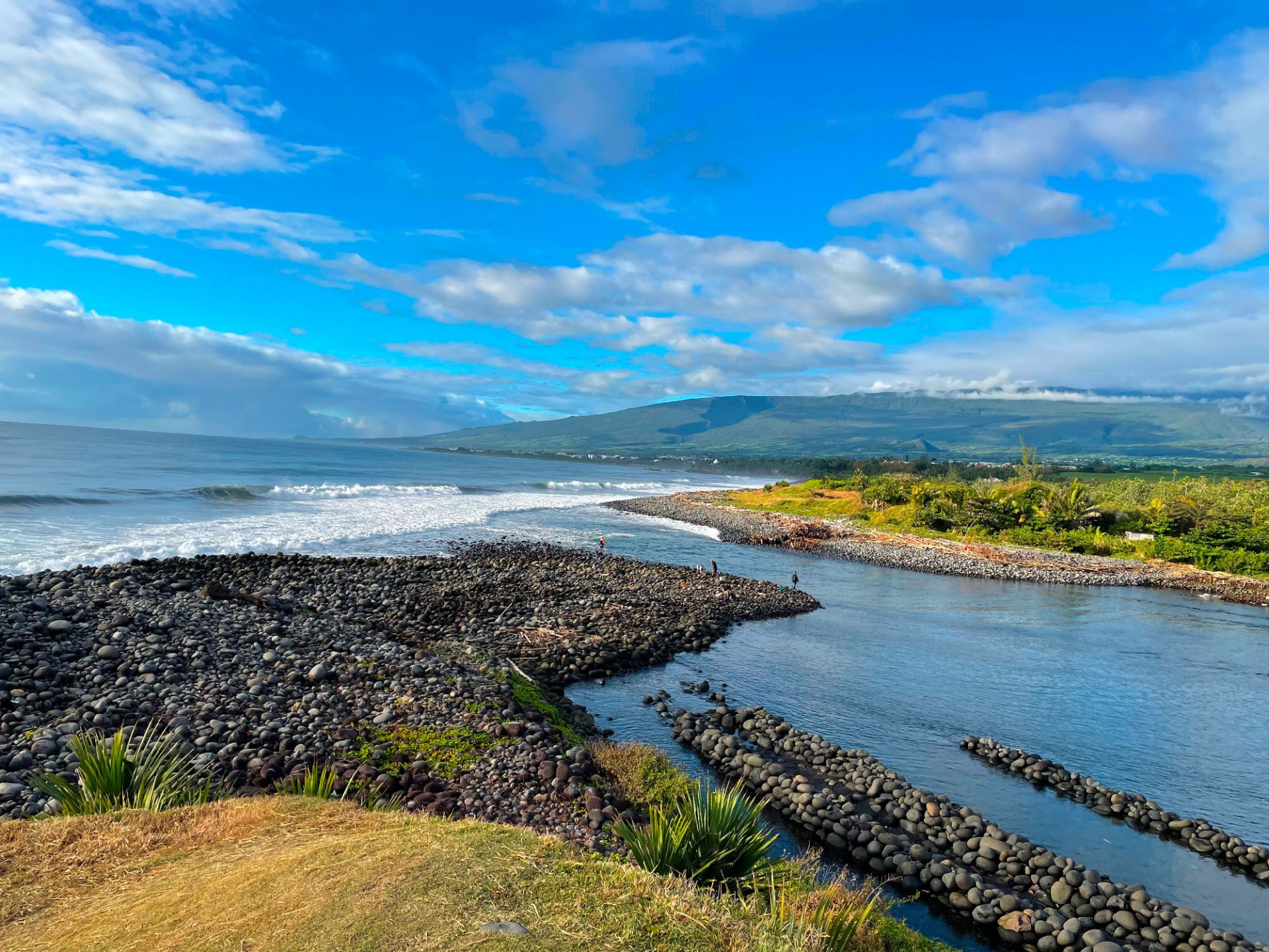 Respire el Este de Reunión - Las orillas del Rivière des Roches en Bras Panon