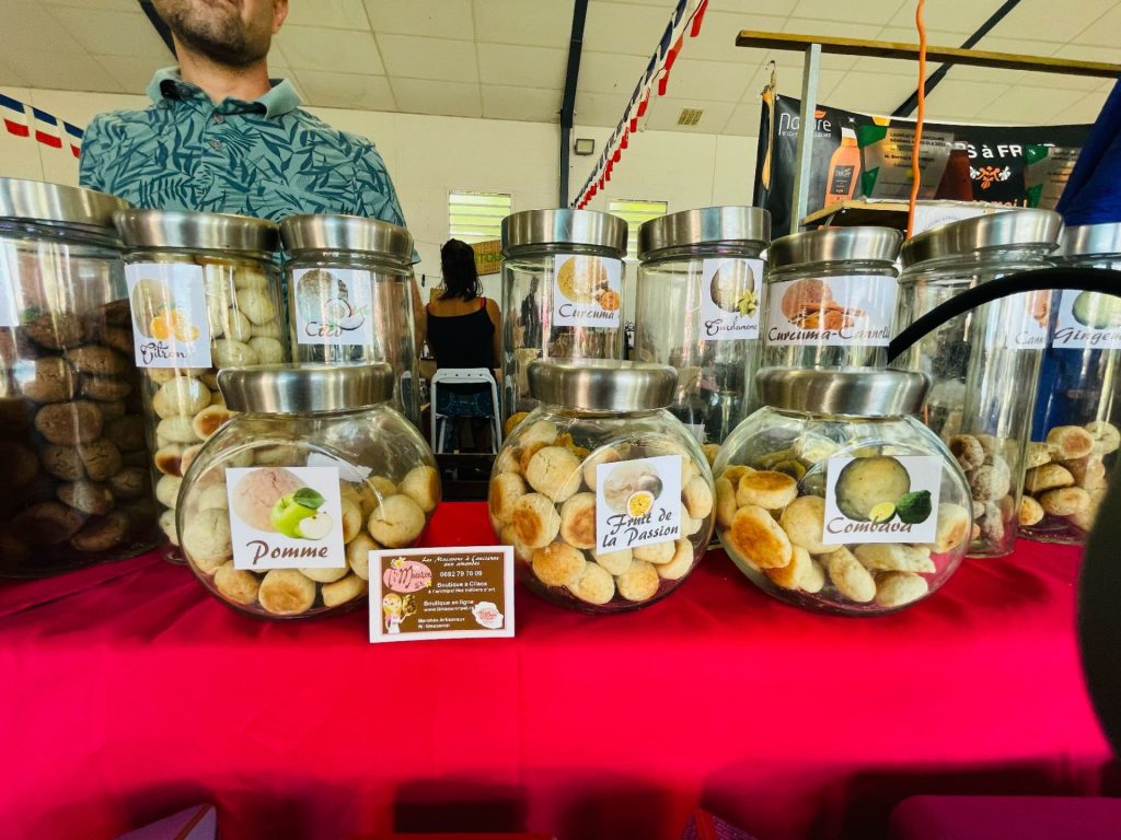 stand sur la foire de Bras-Panon