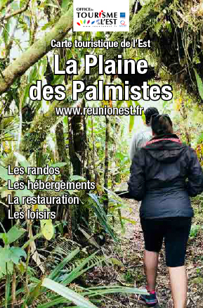 Couverture de la carte touristique de la Plaine des Palmistes