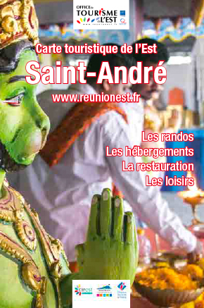 Couverture de la carte touristique e Saint-André