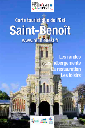 Couverture de la carte touristique de Saint-Benoît