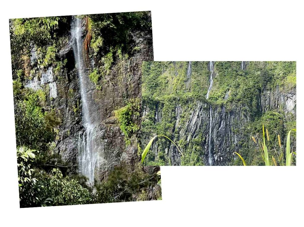 Cascada de velo de novia