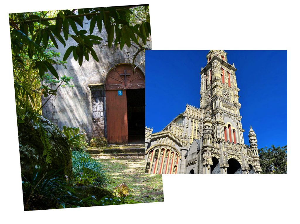 Saint-Benoît church of Sainte-Anne and Ilet Béthléem