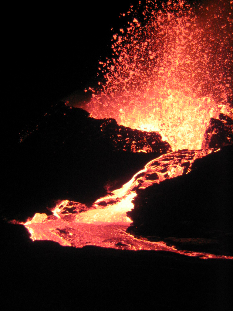 volcanic eruption