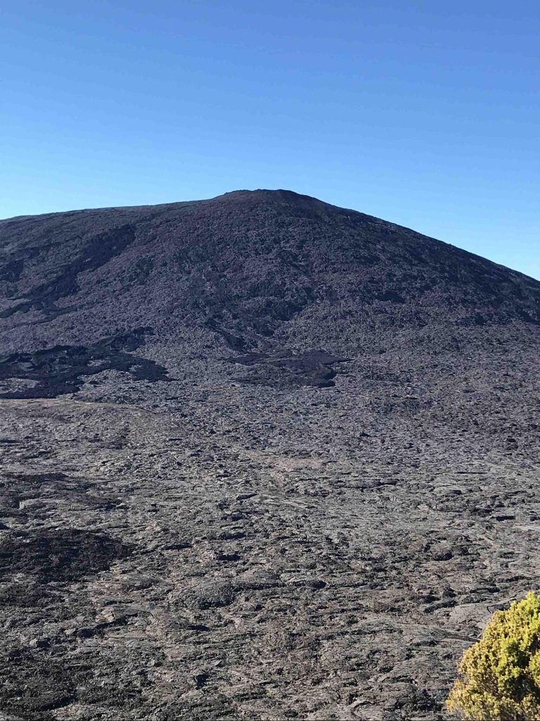 El volcán Pitón de la Fournaise