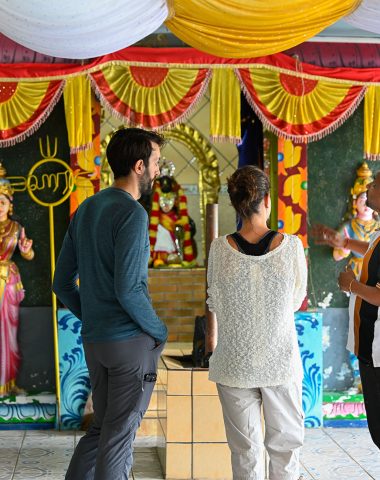 Visite et ateliers au temple Maryen Péroumal