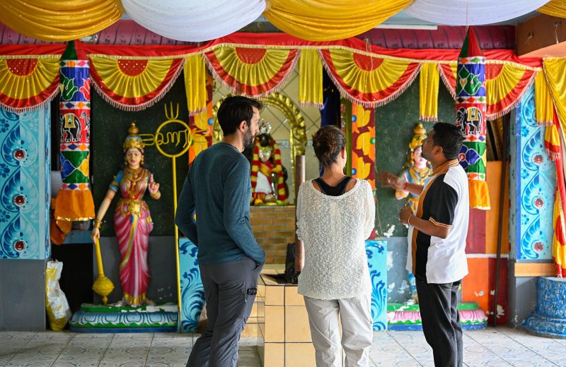 Visite et ateliers au temple Maryen Péroumal