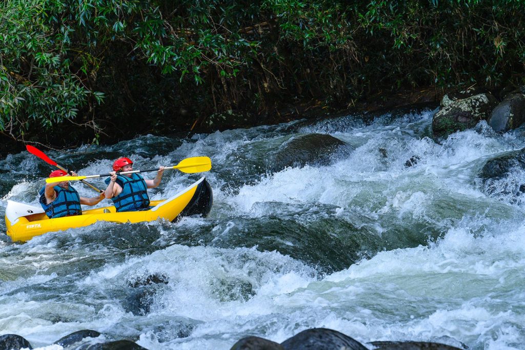 Rafting in the Porpoise River with Rando Aqua Réunion