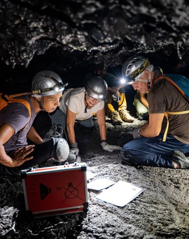 Escape game dans un tunnel de lave