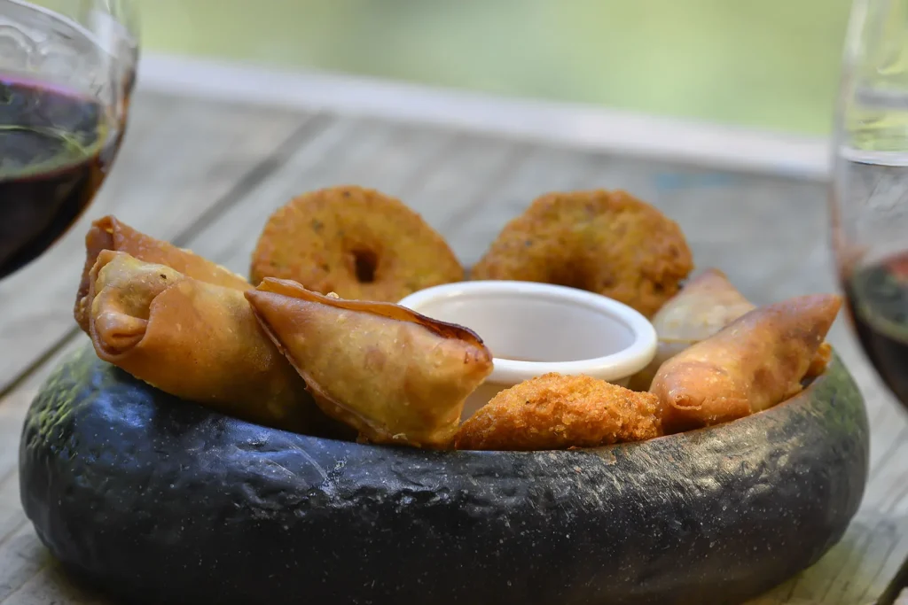 Chili-Süßigkeiten Samosas