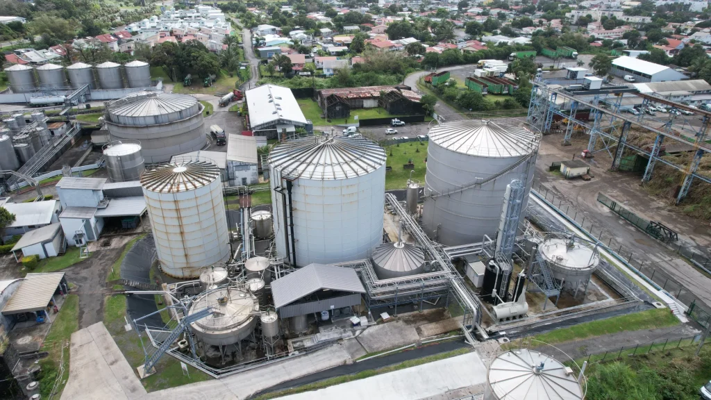 fábrica de azúcar de digestión anaeróbica rivière du mât