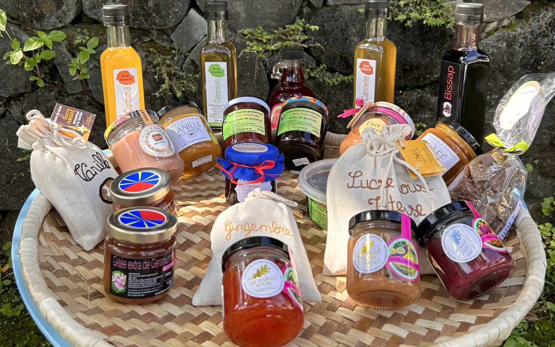 Produits de la boutique artisanale de l'office de tourisme