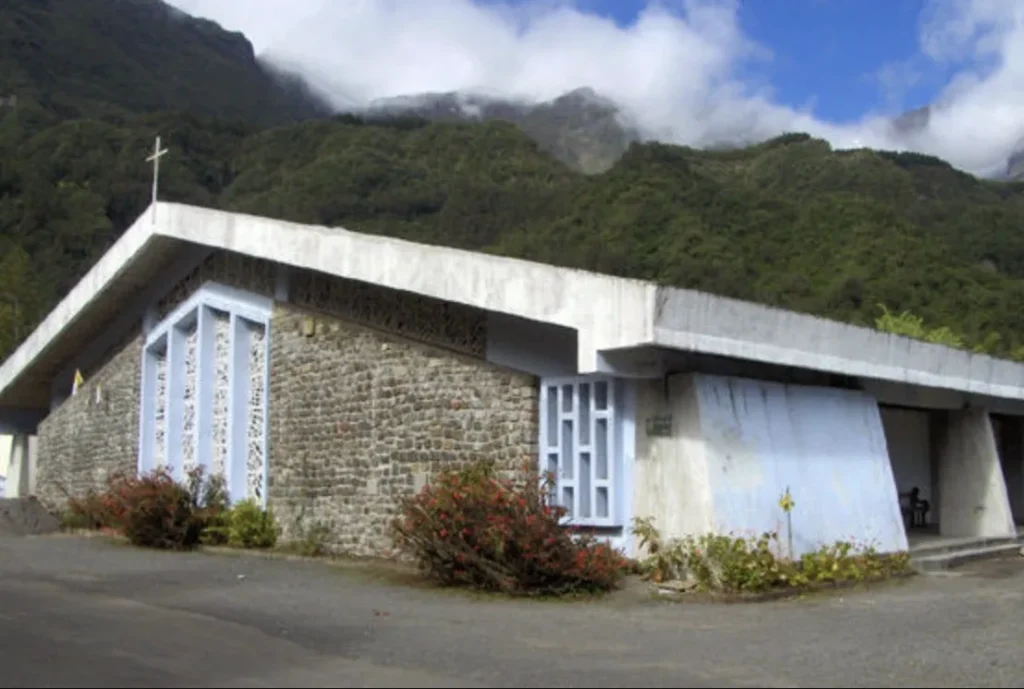 Iglesia de Hell-Bourg en Salazie. 10 iglesias para visitar en el este de Reunión.