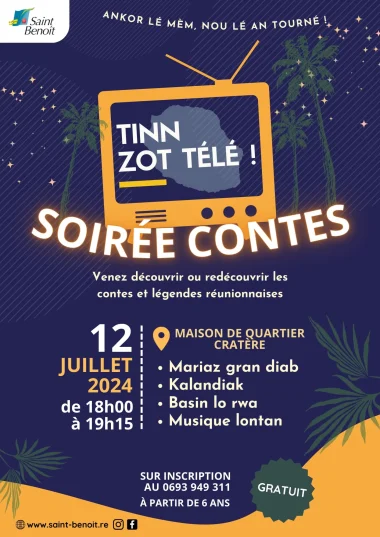 Soirée contes à Saint-Benoît