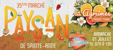 35e marché paysan à Saint-Benoît