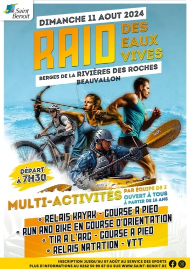 Raid des eaux vives à Saint-Benoît