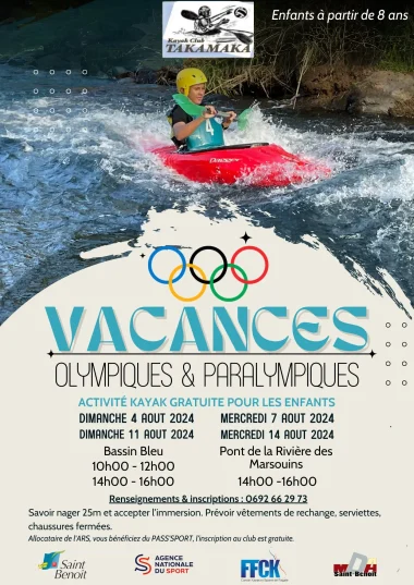Vacances olympiques et paralympiques à Saint-Benoît
