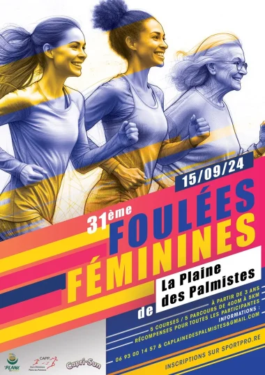31ème édition des Foulées Féminines à La Plaine des Plamistes