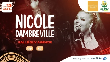 Nicole Dambreville en concert à la Plaine des Palmistes