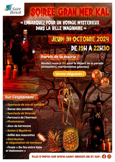 Soirée Gran Mèr Kal à Saint-Benoît