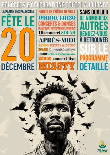 Le 20 décembre à La Plaine-des-Palmistes