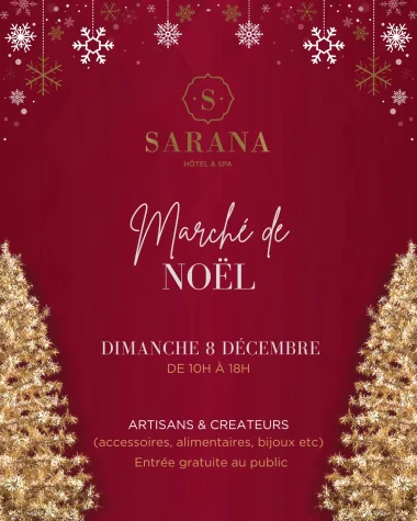 Marché de Noël au Sarana Hôte & Spa****