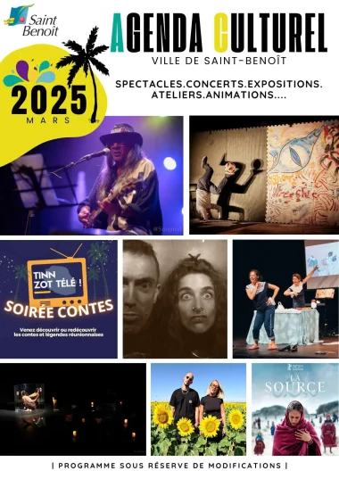 Agenda culturel de Saint-Benoît