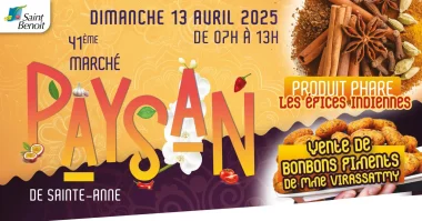 Marché paysan à Sainte-Anne