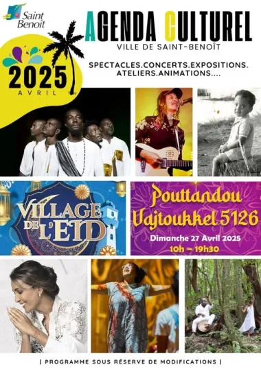 Agenda culturel de Saint-Benoît