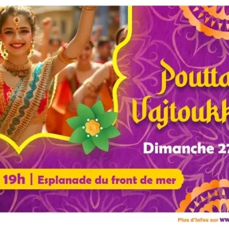 Tamil New Year festivities in Saint-Benoît