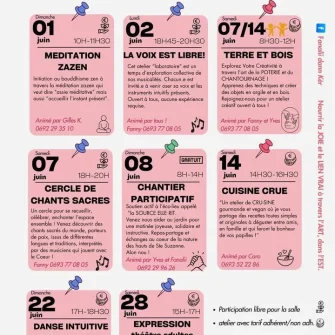 Les ateliers de l’association FANALII