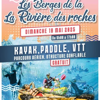 Lassen Sie uns die Ufer des Rivière des Roches quadrieren
