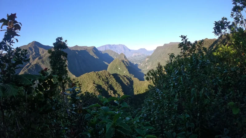 Blick auf Saint-André, von Dioré, Dioré-Schleife