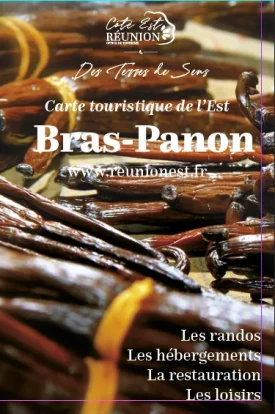 Carte touristique de Bras-Panon française