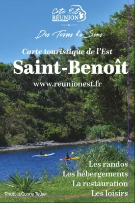 Carte touristique de Saint-Benoît française