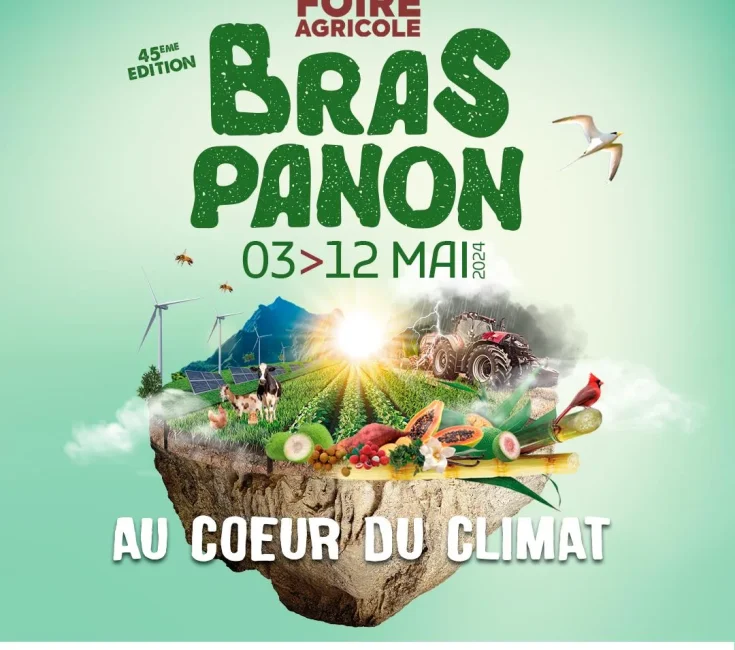 La feria agrícola Bras-Panon 2024