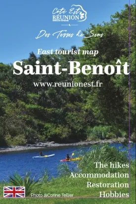 Carte touristique de Saint-Benoît anglaise