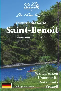 Carte touristique de Saint-Benoît allemande