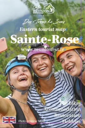 Carte touristique de Sainte-Rose anglaise