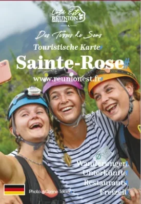 Carte touristique de Sainte-Rose allemande