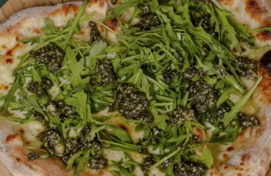 Pizza en forme de cœur de chez Davy Pizza