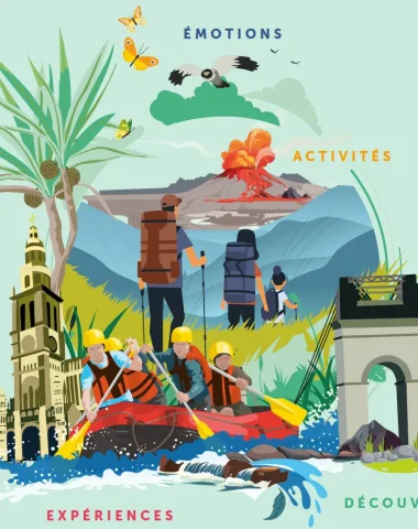CAP À L'EST 2025 - Livret d'activités de Côté Est Réunion, l'Office de tourisme de l'Est de La Réunion