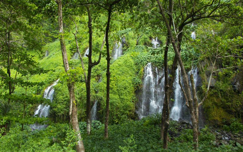 L’Anse des cascades à Sainte-Rose