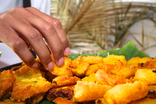 Reunion Island aperitif tray