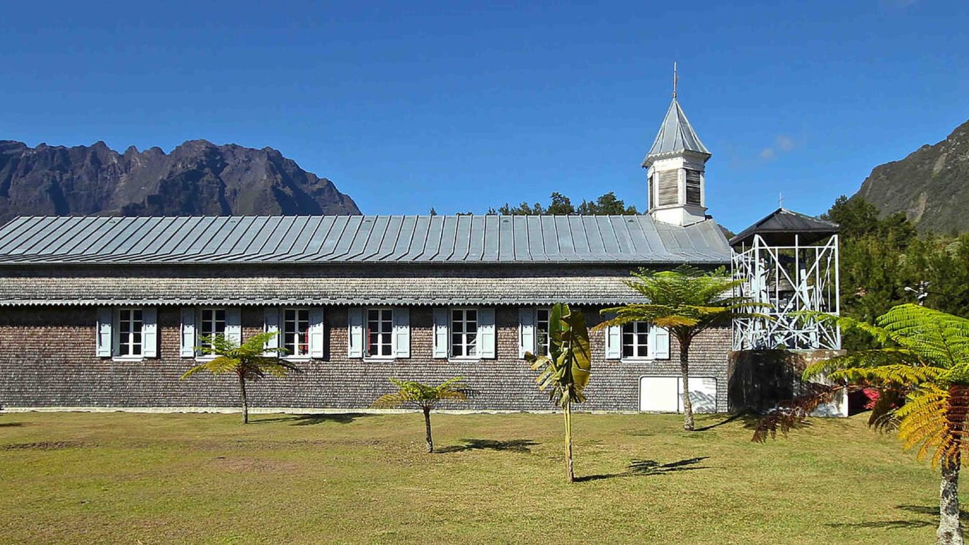 Iglesia de Grand Ilet en Salazie