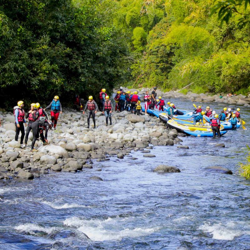 Rafting en aguas bravas en Saint-Benoît