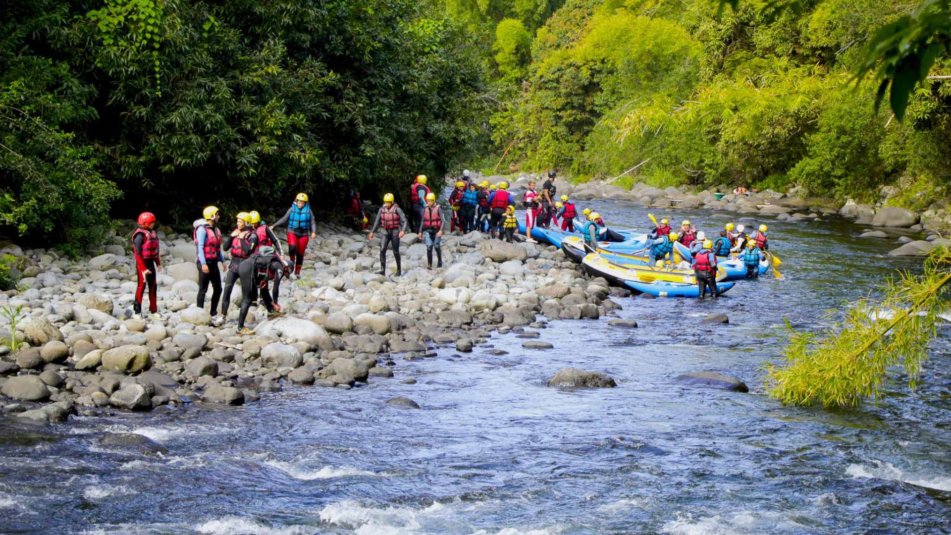 Rafting en aguas bravas en Saint-Benoît