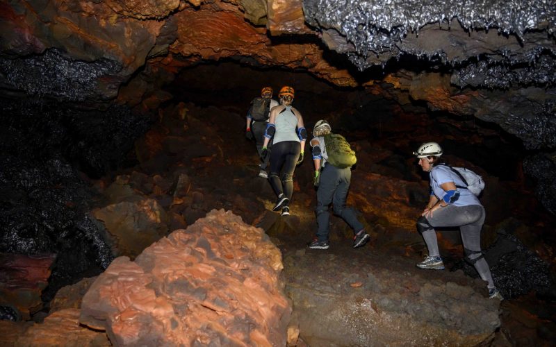 Saint-Rose tunnels de lave