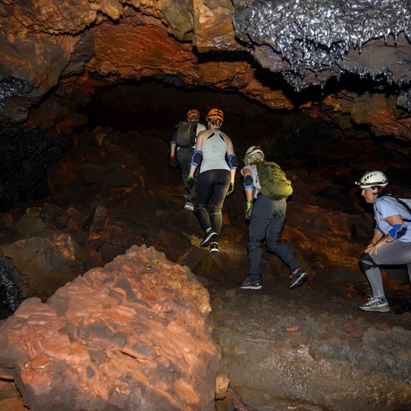 Saint-Rose tunnels de lave