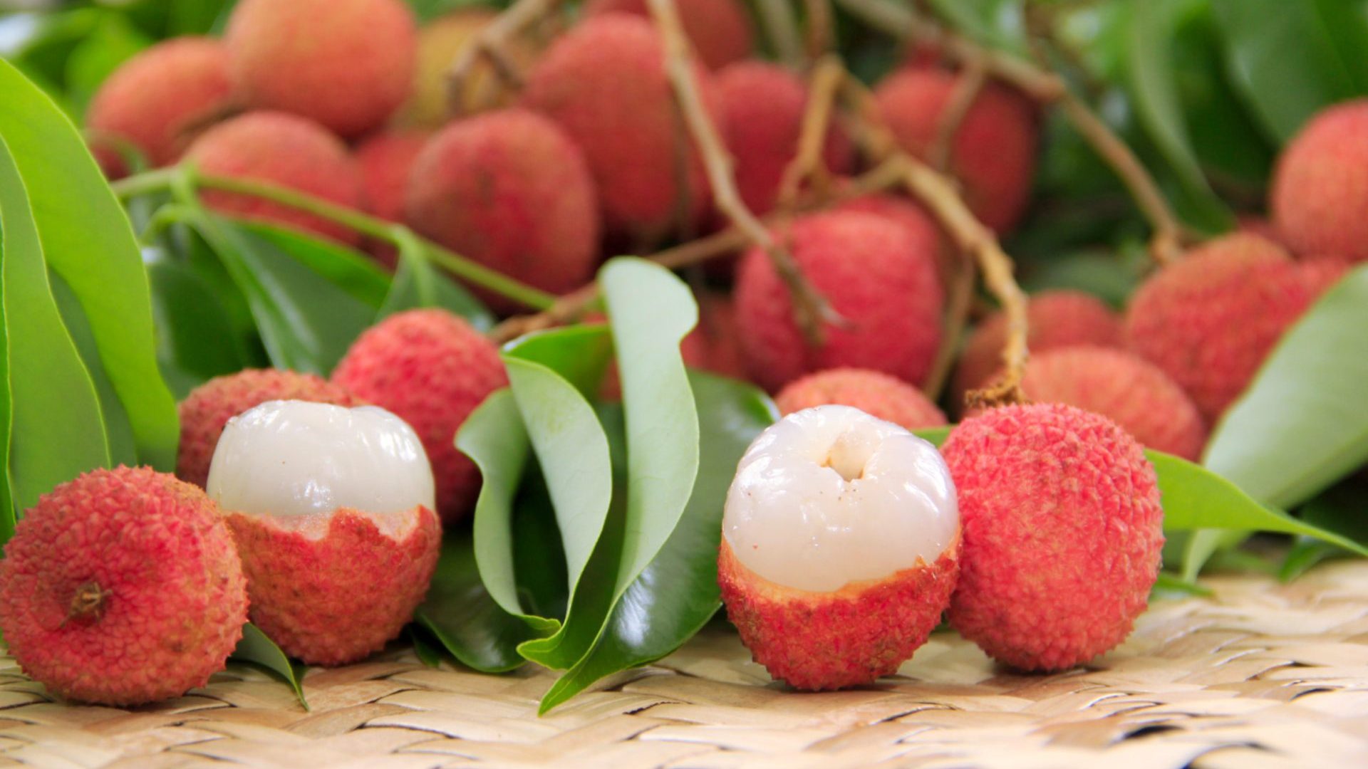 Photo of lychees or lychees - Saint-Benoît litchi